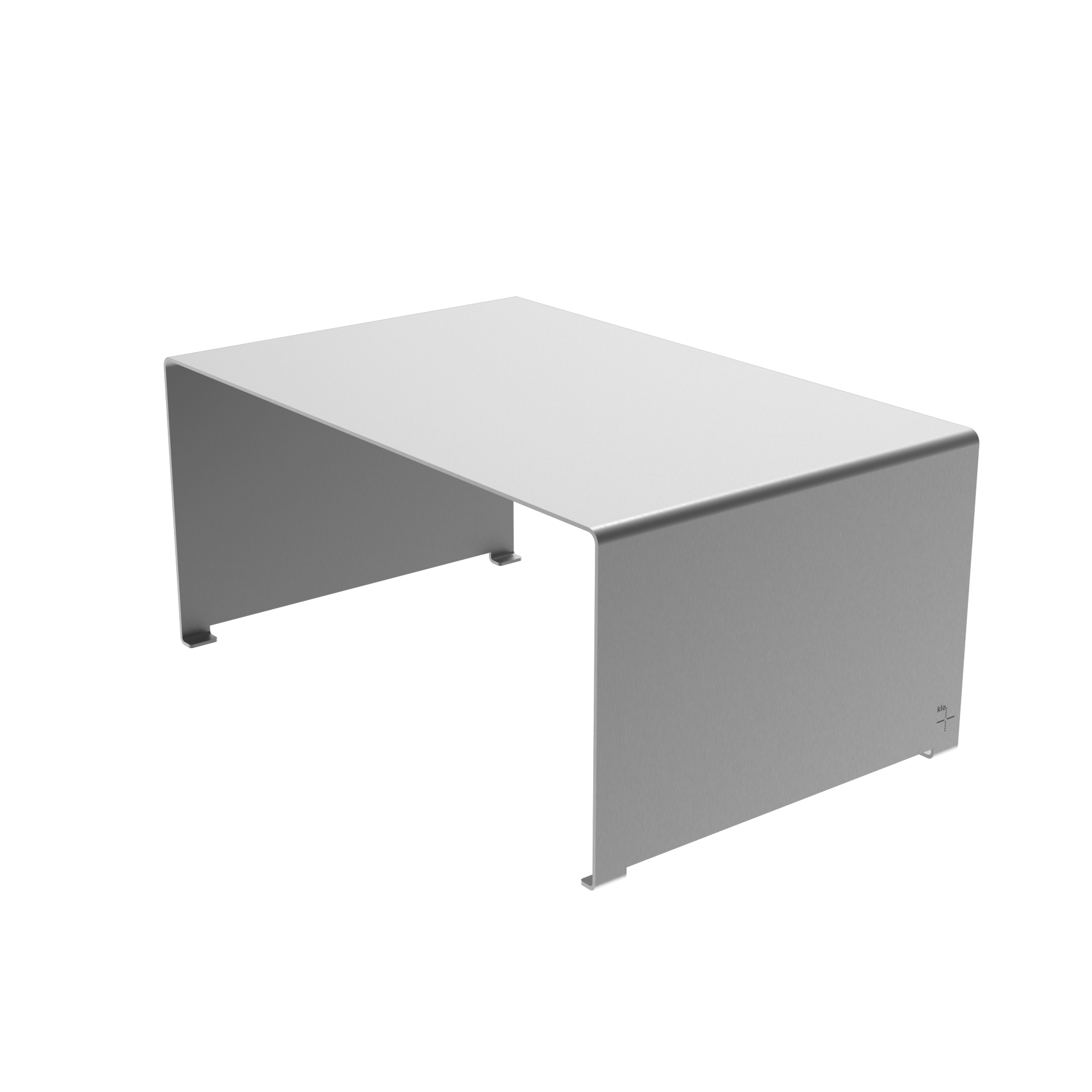 Tavolino da caffè in acciaio inossidabile